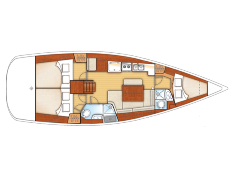 2009 Beneteau Oceanis 40 à vendre (photo 15)