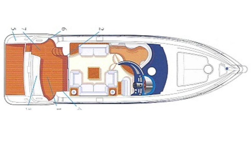 2006 Azimut 50 Fly zu verkaufen (photo 8)