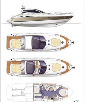 2006 Cranchi Mediterranee 50 HT zu verkaufen (photo 16)