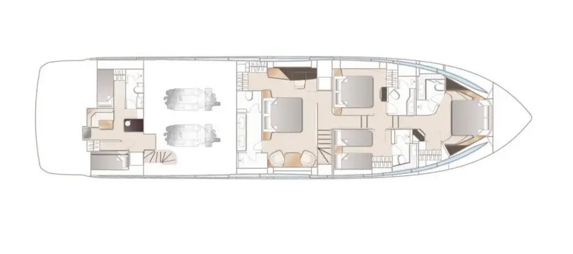 2020 Princess Y85 en venta (photo 24)