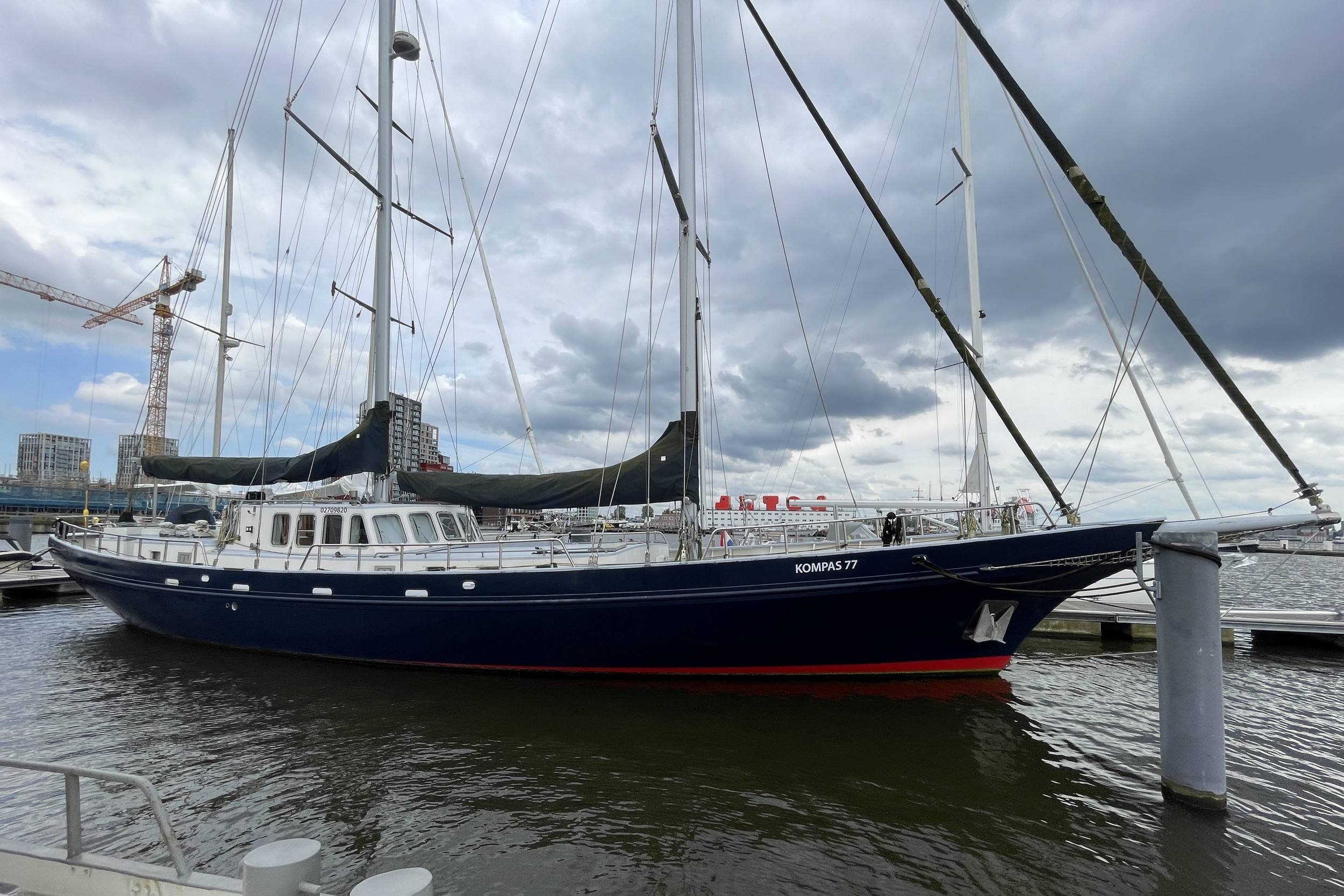 2008 Dykstra Schooner 77, Midzwaard zu verkaufen (photo 67)