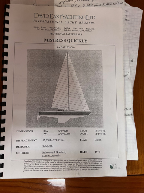 1974 Unknown Bermudan sloop 22m aluminium na sprzedaż (photo 44)