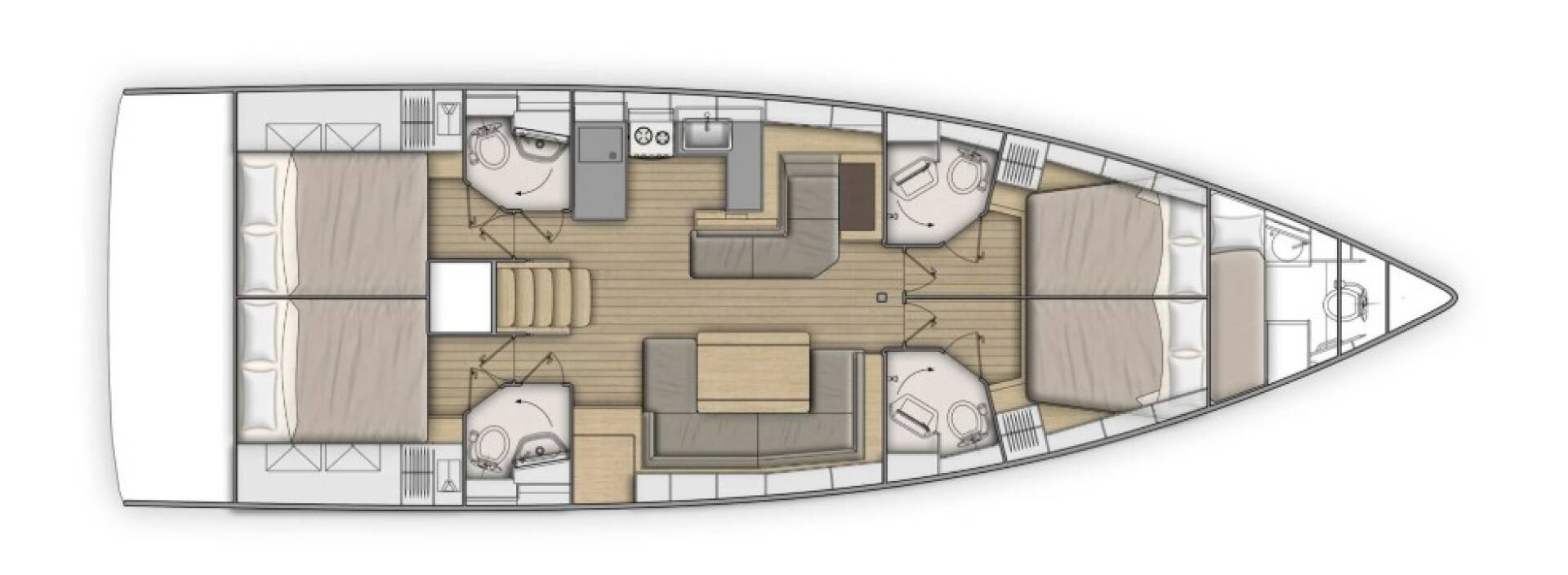 2020 Beneteau Oceanis 51.1 na sprzedaż (photo 12)