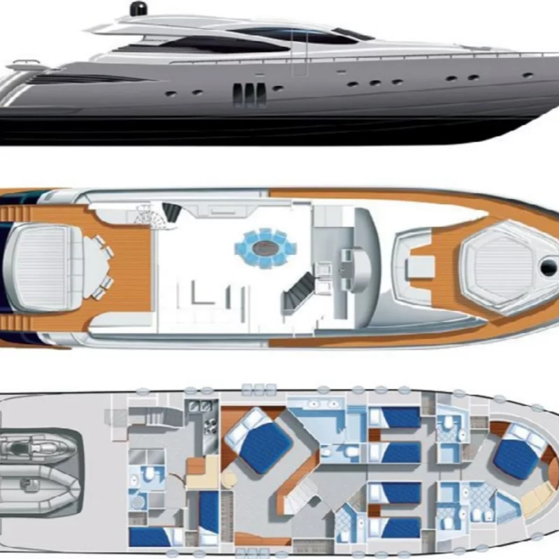 2007 Pershing 90 a noleggio (photo 27)