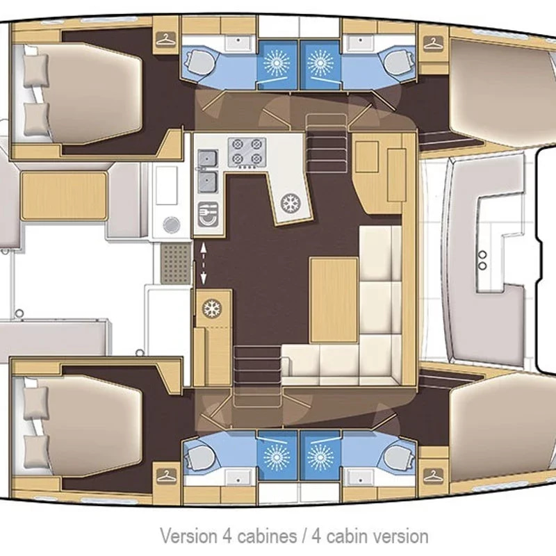 2016 Lagoon 450S na czarter (photo 13)