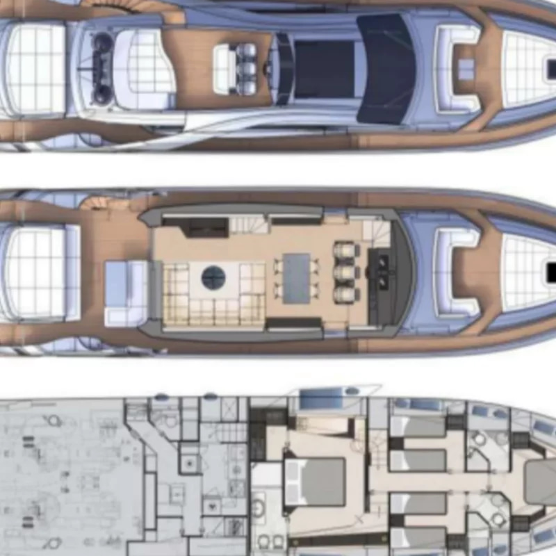 2019 Pershing 8X en alquiler (photo 38)