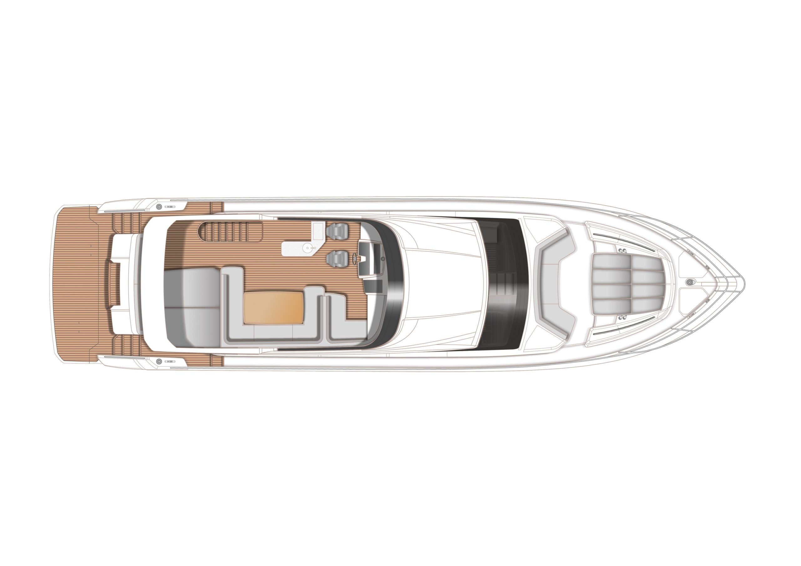 2015 Princess Yachts 68 in vendita (photo 41)