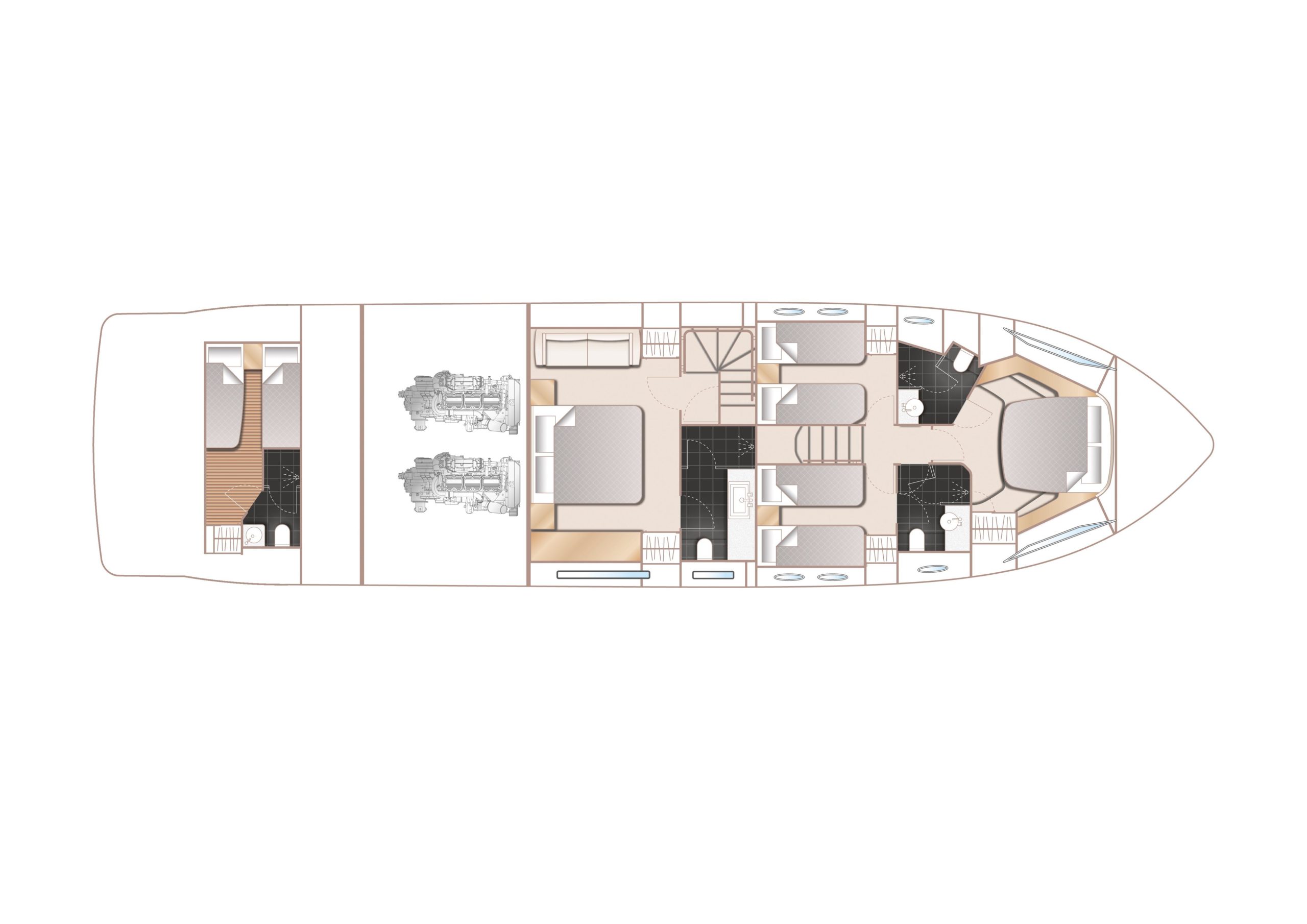 2015 Princess Yachts 68 in vendita (photo 42)