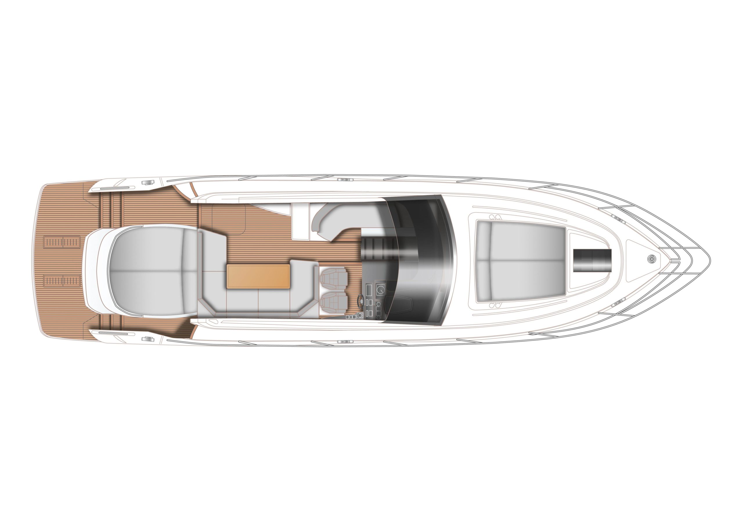 2015 Princess Yachts V48 Open na sprzedaż (photo 28)