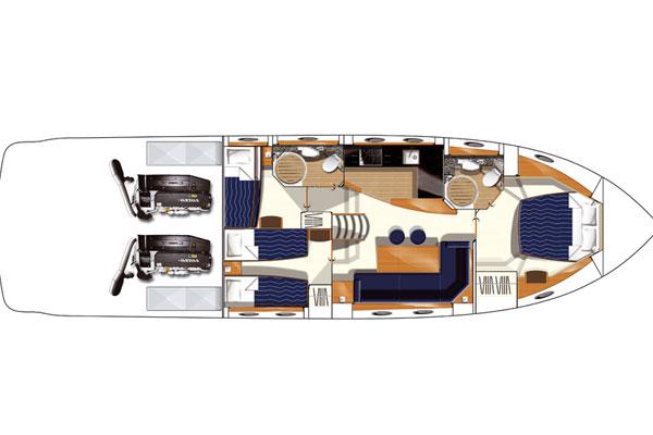 2006 Princess Yachts V53 na sprzedaż (photo 33)