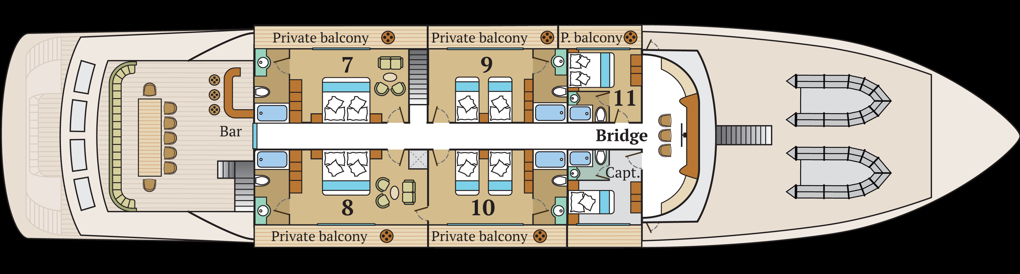 2018 Galapagos Infinity à louer (photo 11)