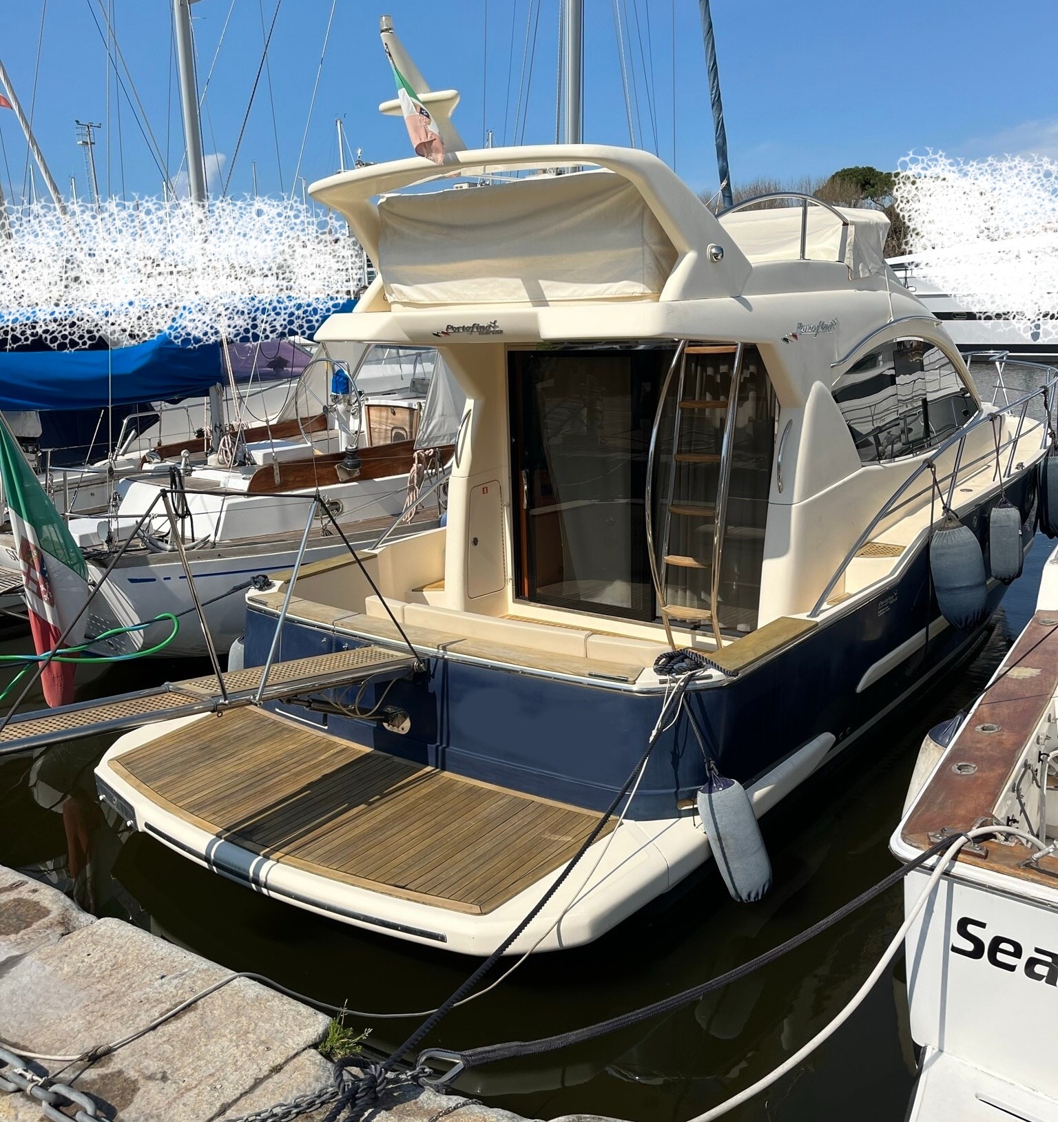 2010 Portofino Marine 11 Fly in vendita (photo 1)