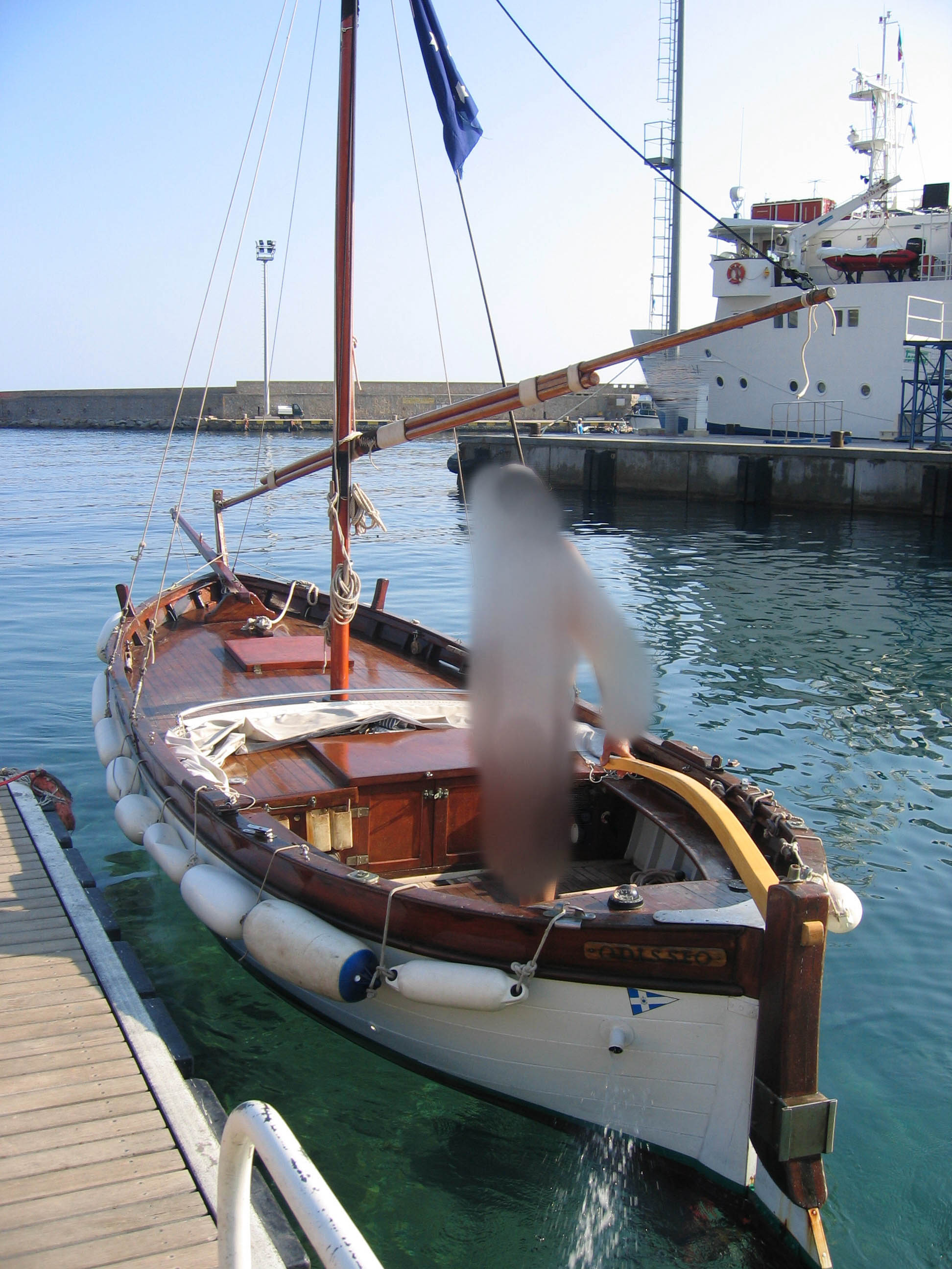 1984 Cantiere Ippolito Girolamo Gozzo In Legno a Vela Latina zu verkaufen (photo 5)