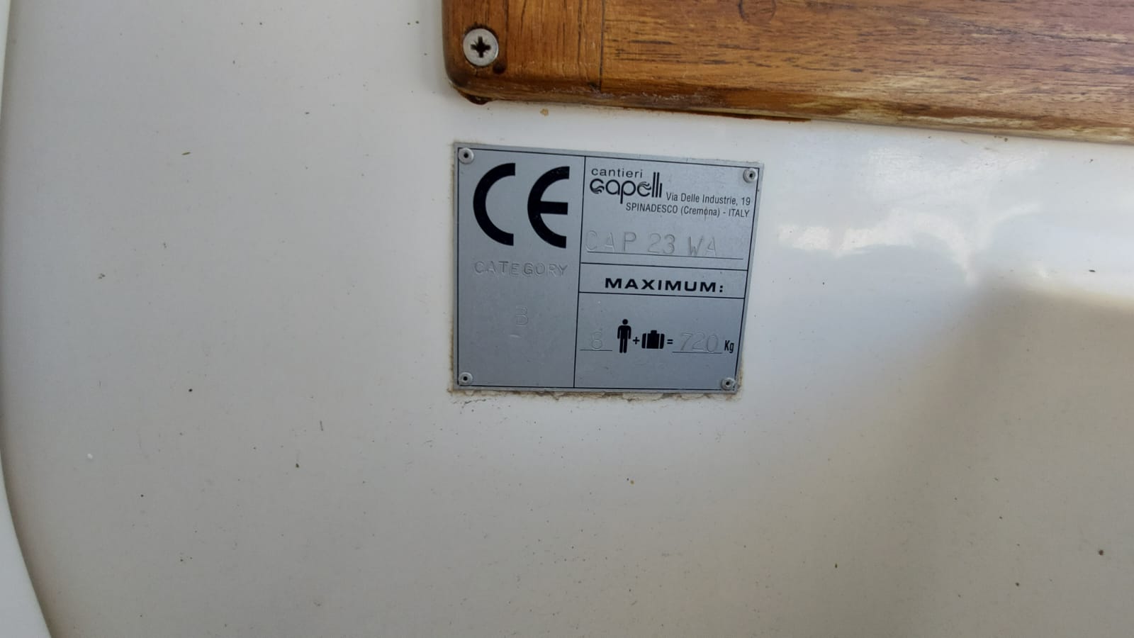 2000 Capelli Cap 23 WA zu verkaufen (photo 13)