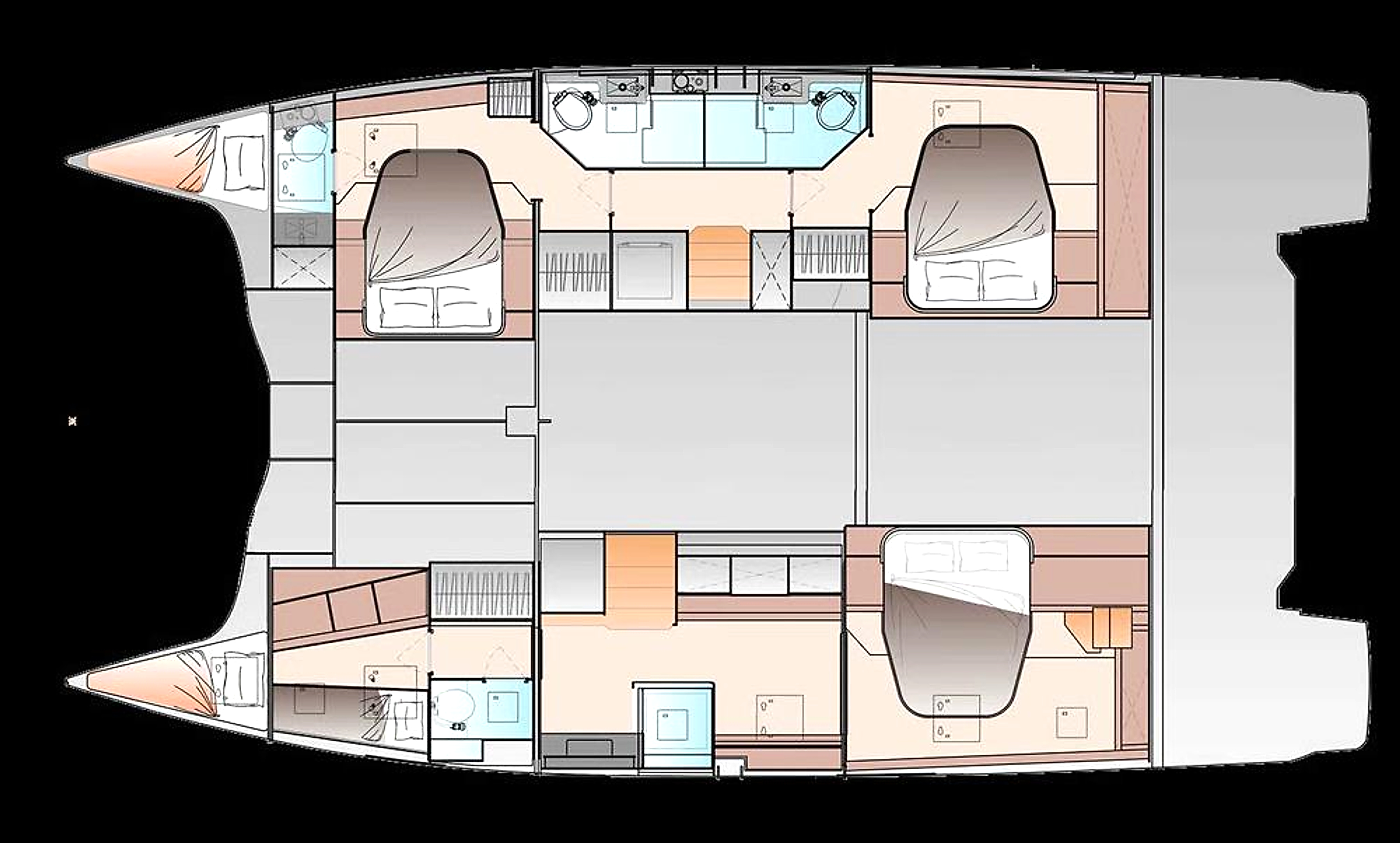 2027 Fountaine Pajot 48 na sprzedaż (photo 37)