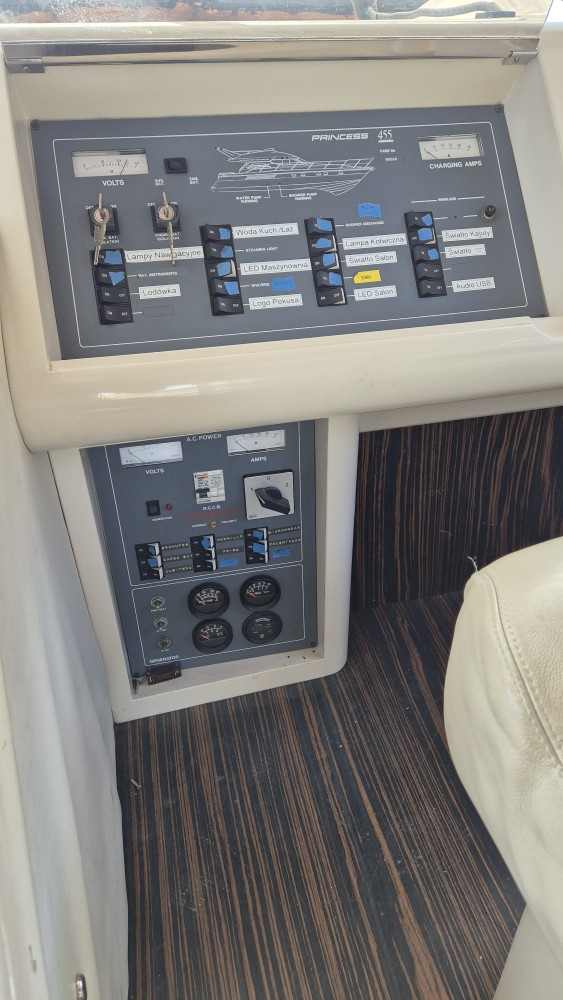 1992 Princess 455 à vendre (photo 13)