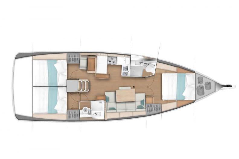 2019 Jeanneau Sun Odyssey 440 na sprzedaż (photo 6)
