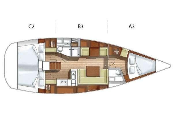 2008 Hanse 400 te koop (photo 4)