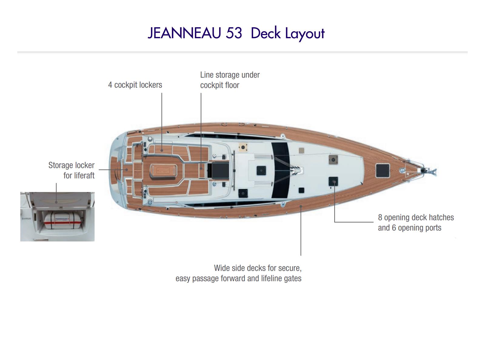 2015 Jeanneau 53 for sale (photo 3)