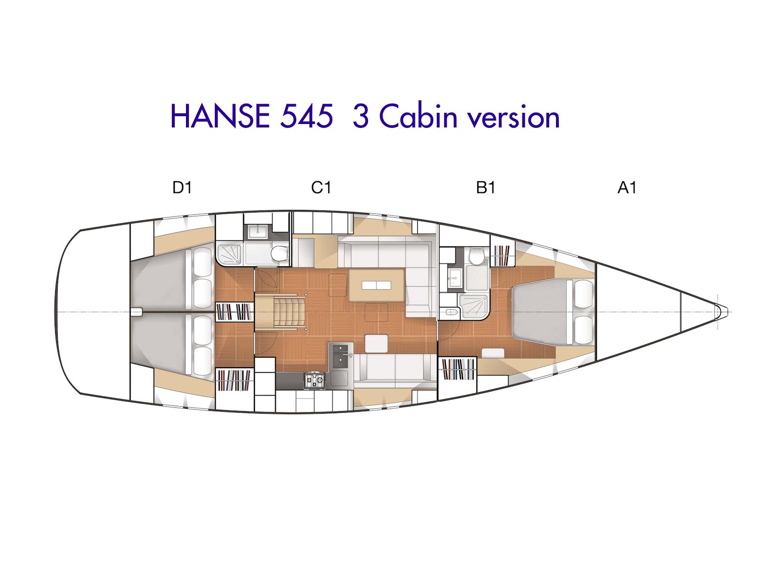 2010 Hanse 545 for sale (photo 2)