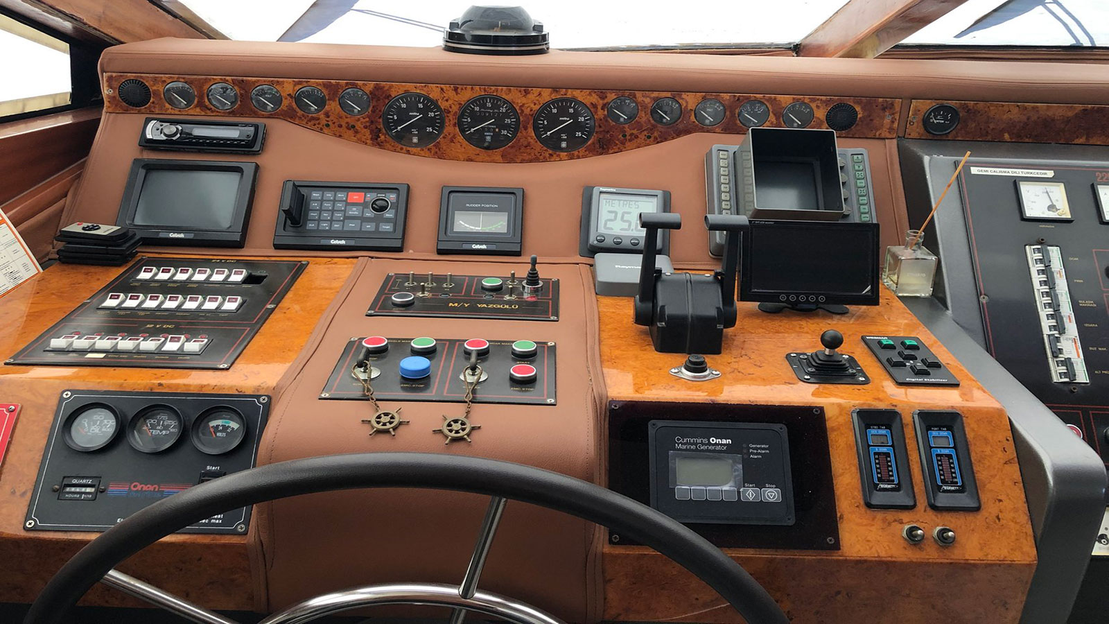 1994 Tuzla 26M Flybridge à vendre (photo 4)