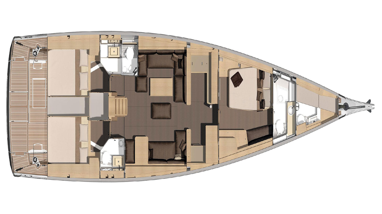 2014 Dufour 560 te huur (photo 17)