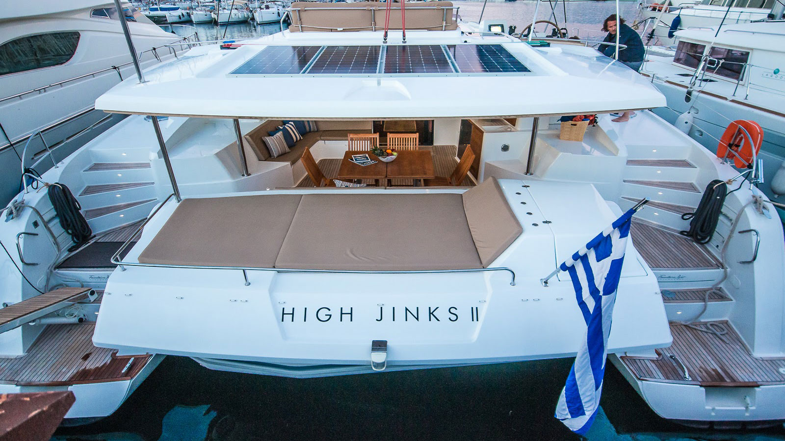 2013 Fountaine Pajot High Five te huur (photo 19)