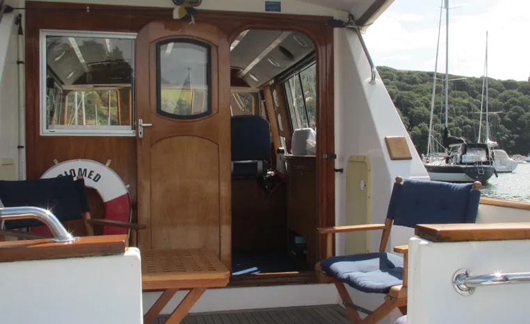 1994 Aquastar Ocean Ranger 38 Aft Cockpit for sale (photo 13)