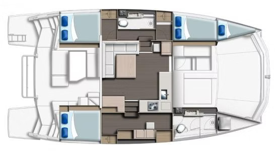 2019 Leopard 43 P.C. for charter (photo 3)