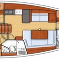 2019 Beneteau Oceanis 45 zu chartern (photo 7)