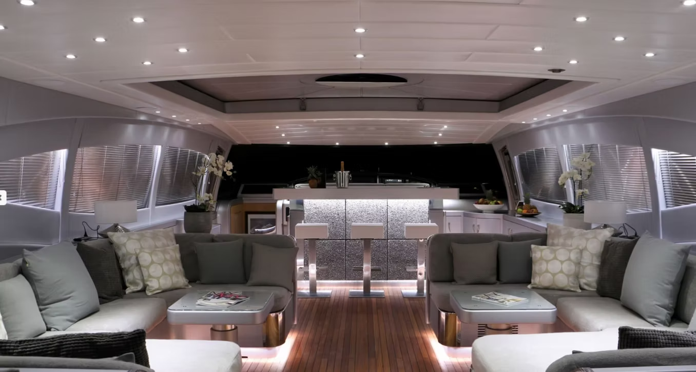 2008 Mangusta 108 for charter (photo 6)