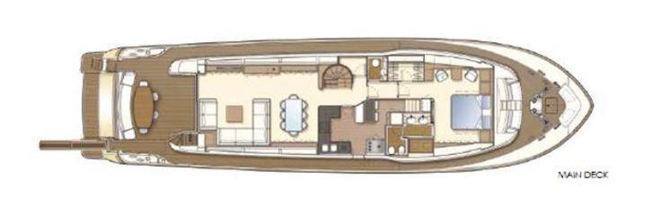2010 Ferretti Yachts Custom Line en venta (photo 7)
