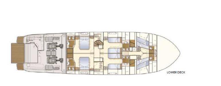 2010 Ferretti Yachts Custom Line en venta (photo 9)