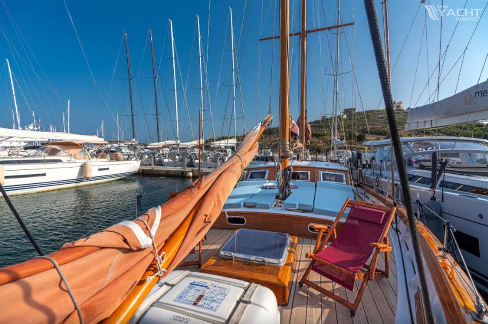 1982 Brignone Giacomo Shipyard Schooner zu verkaufen (photo 2)