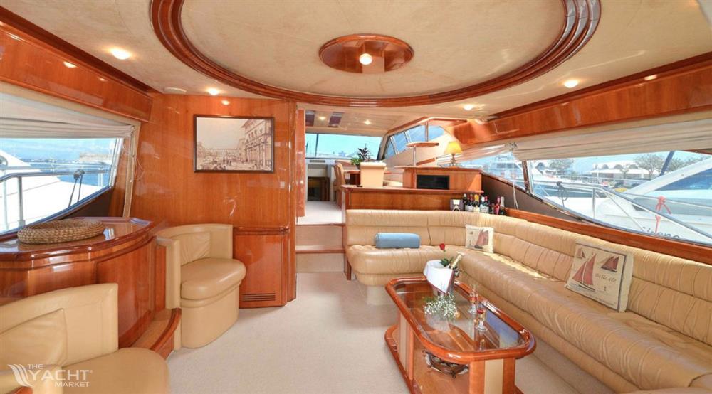 2001 Ferretti Yachts 680 zu verkaufen (photo 4)