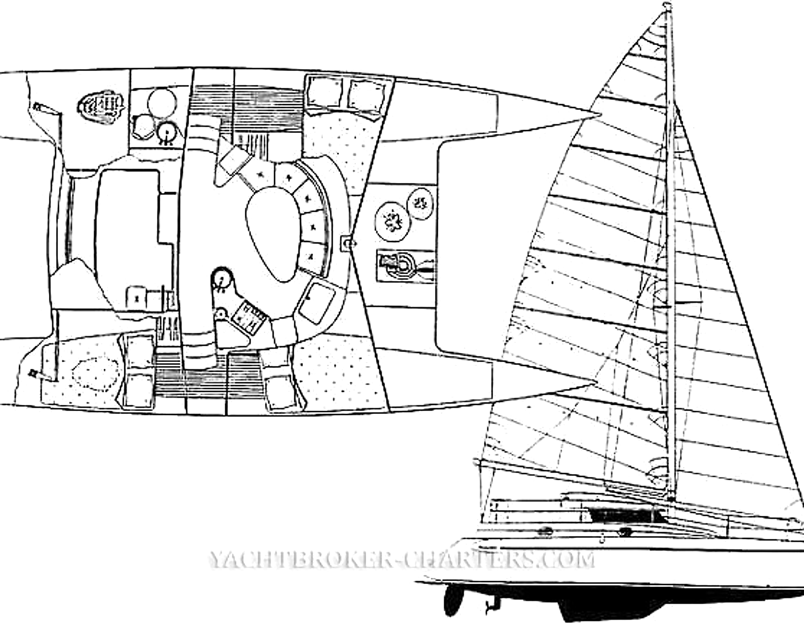 1999 Fountaine Pajot Tobago 35 na sprzedaż (photo 4)