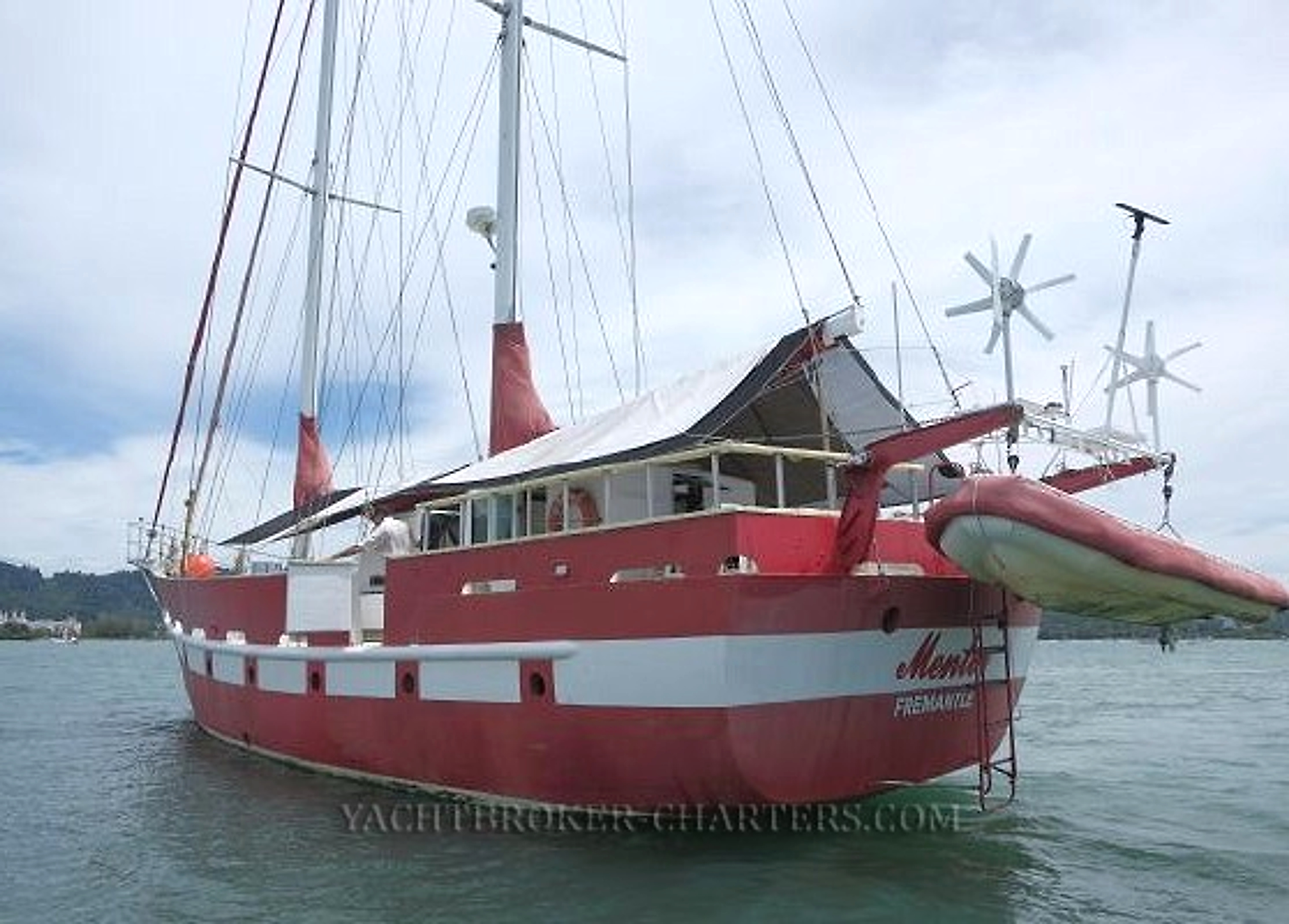 1986 Custom Schooner 85' à vendre (photo 2)