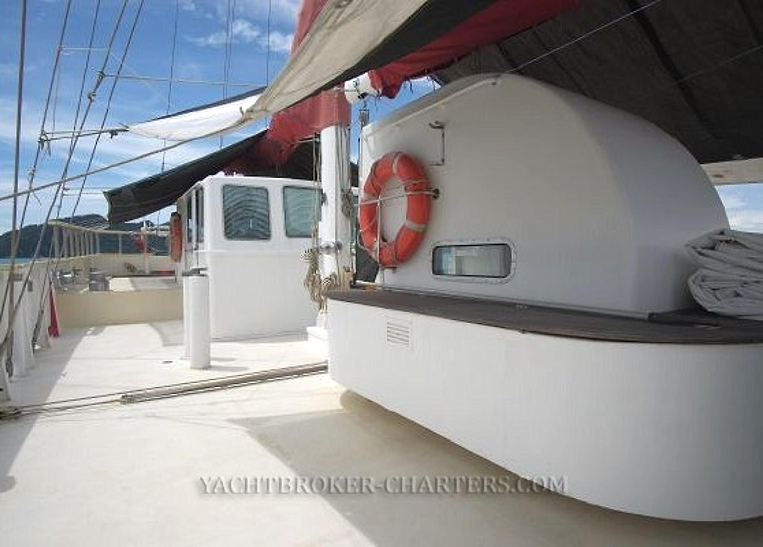1986 Custom Schooner 85' à vendre (photo 4)