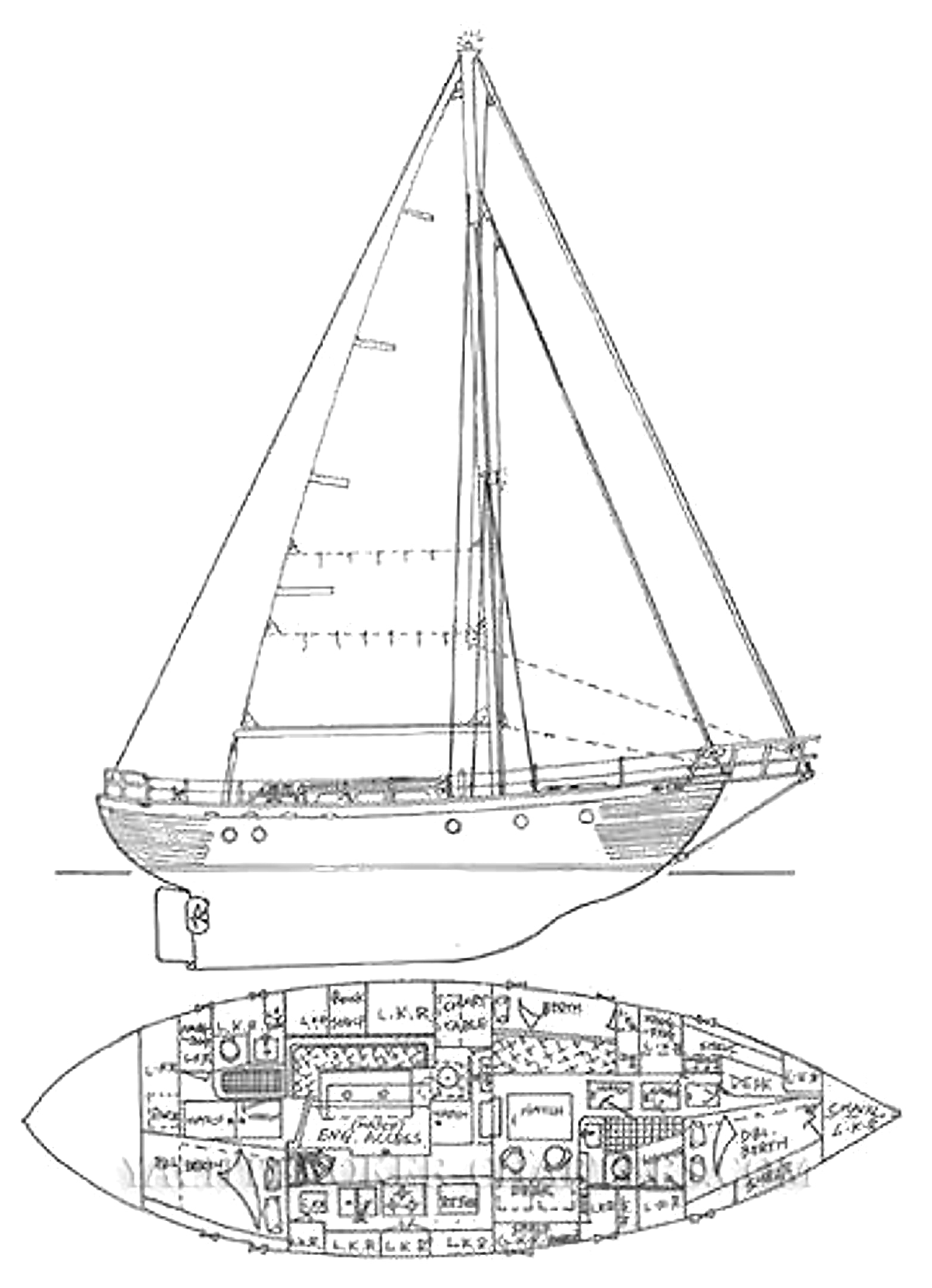 1980 Formosa Spindrift 44 à vendre (photo 9)