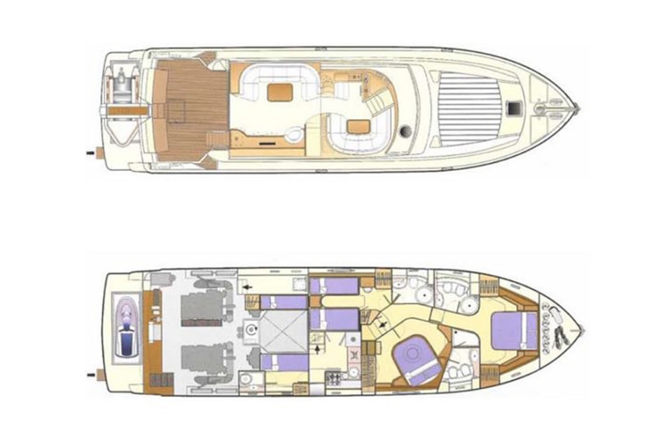1998 Ferretti Yachts 620 for sale (photo 13)