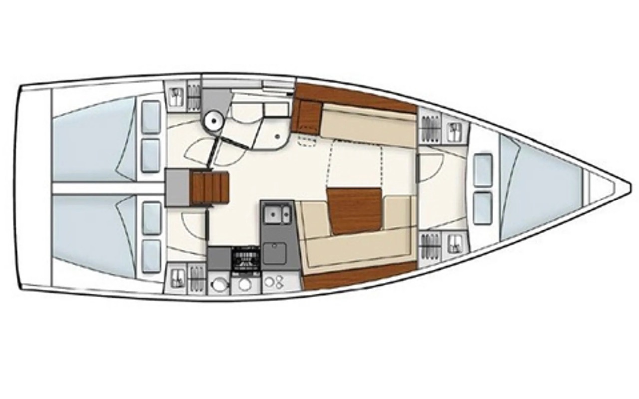 2013 Hanse 385 te koop (photo 14)