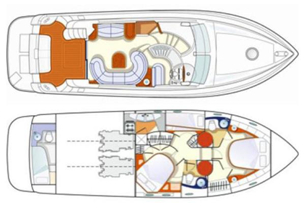 2001 Azimut 46 Fly for sale (photo 12)