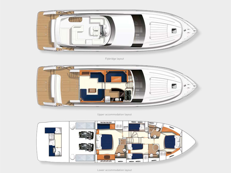2010 Princess 62 for sale (photo 31)
