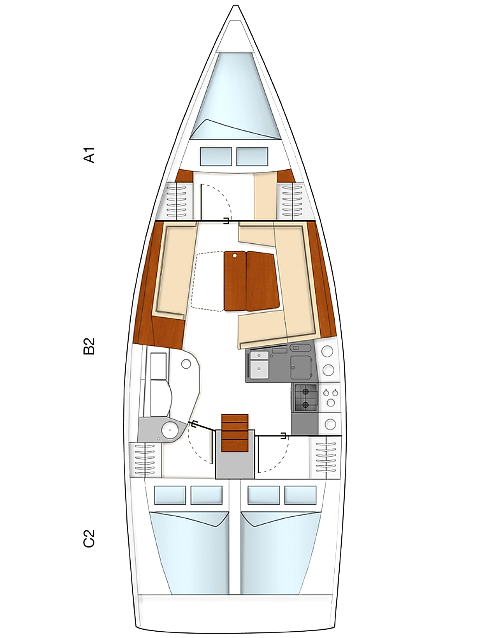 2013 Hanse 385 à vendre (photo 26)