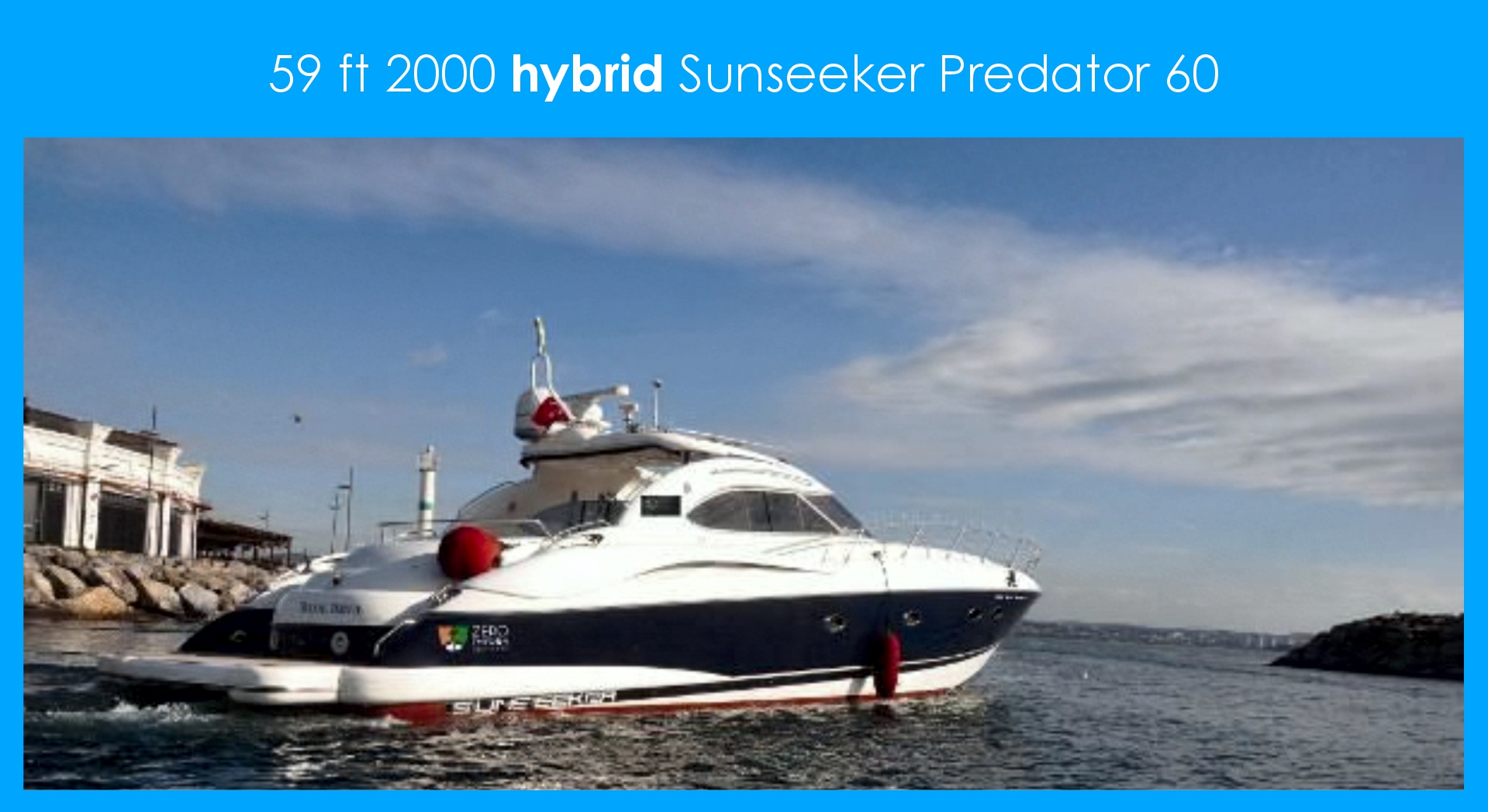 2000 Sunseeker Predator 60 zu verkaufen (photo 1)