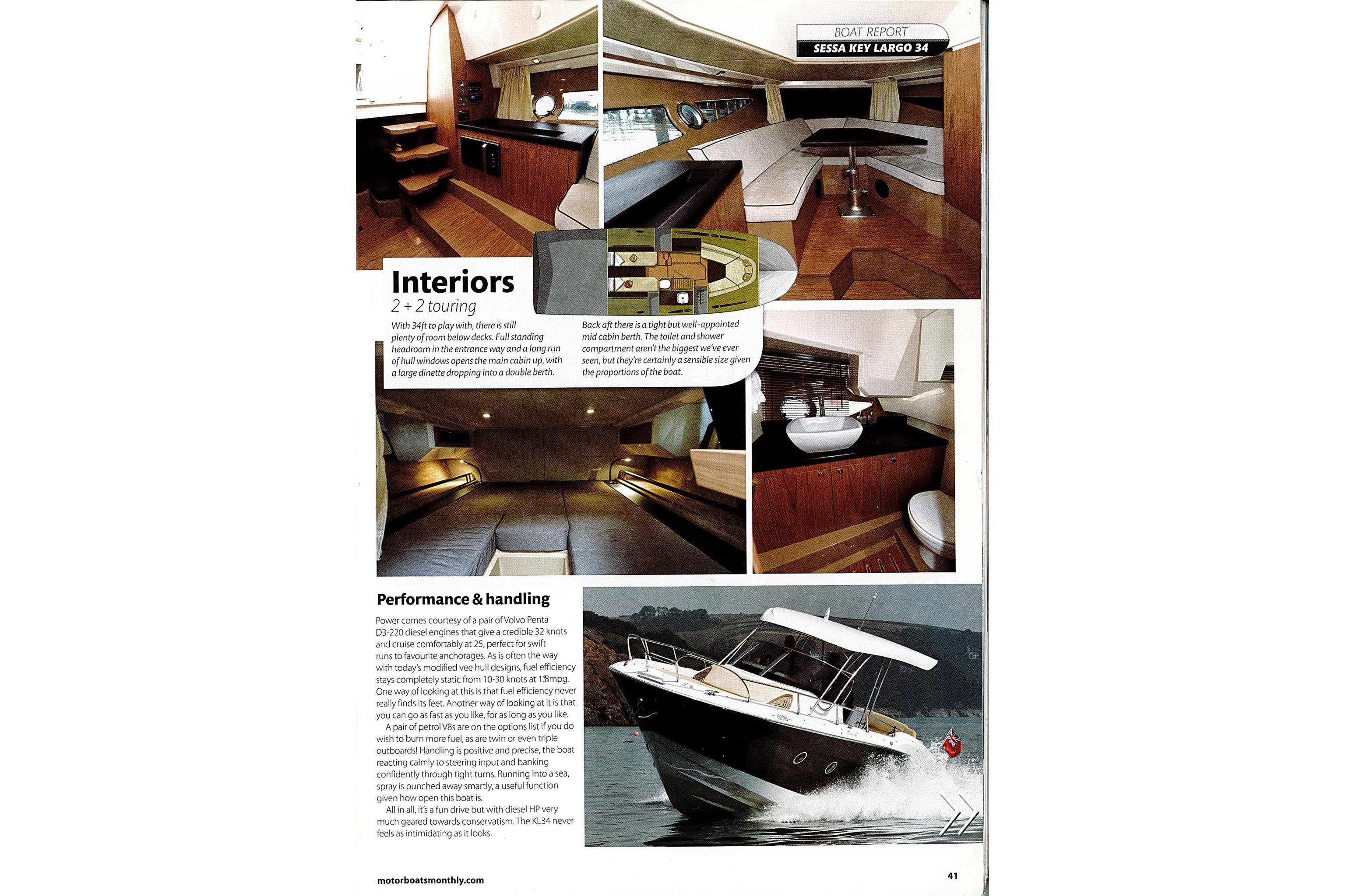 2013 Sessa Marine Key Largo 34 en venta (photo 11)