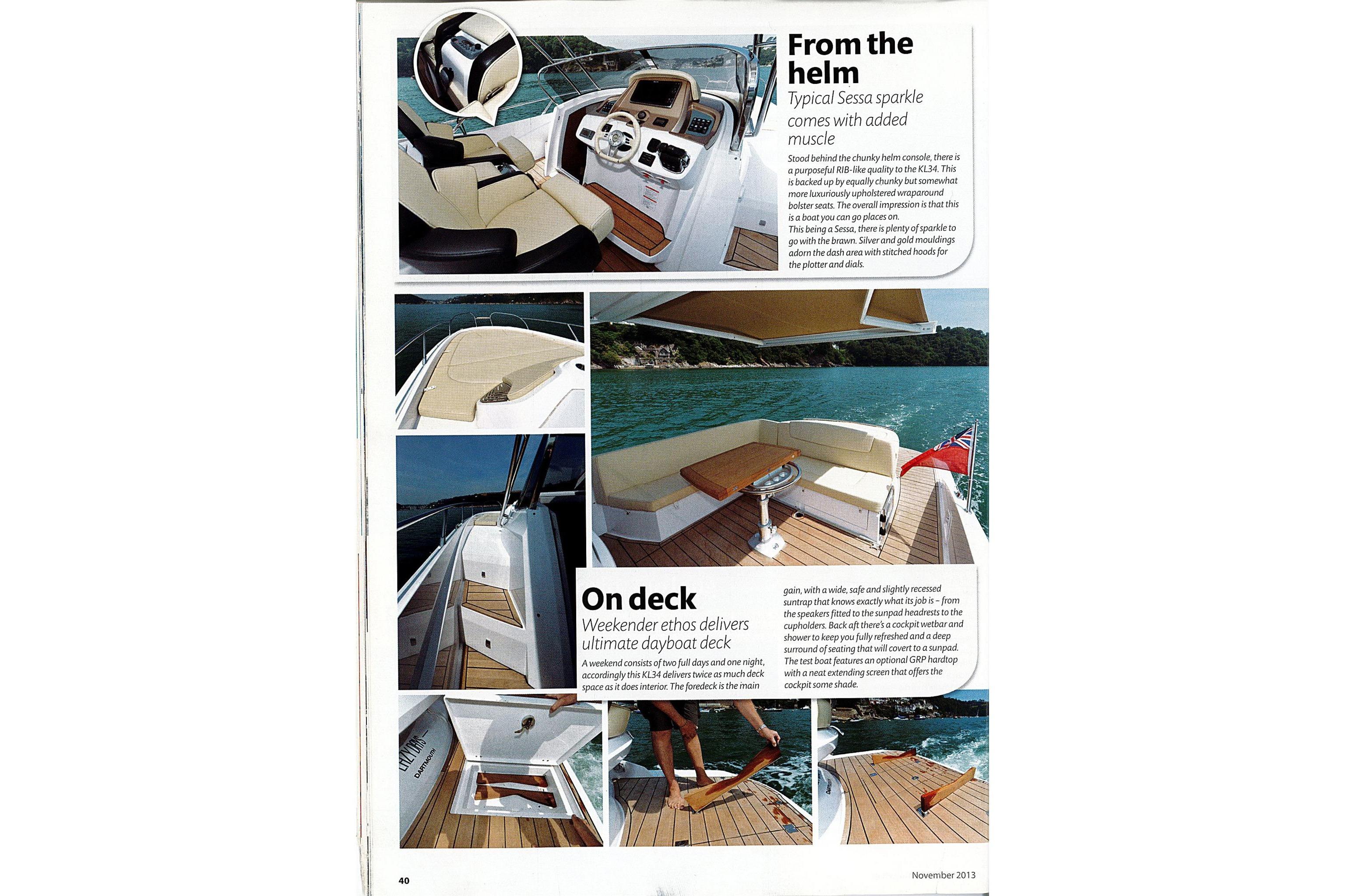 2013 Sessa Marine Key Largo 34 en venta (photo 12)
