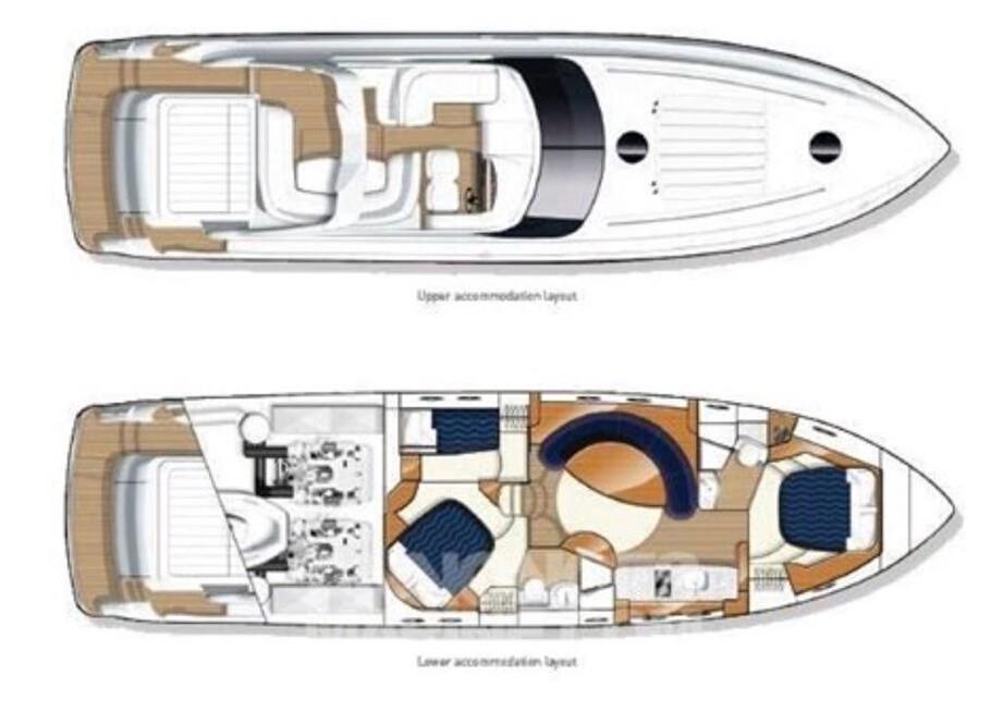 2009 Princess V58 para fretamento (photo 11)