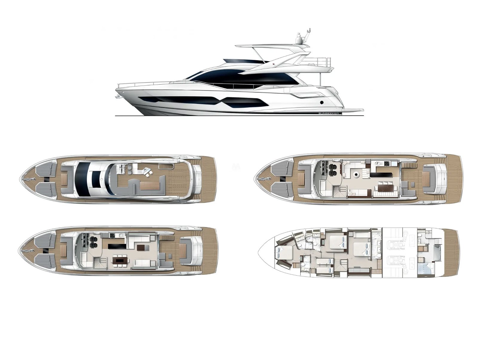 2021 Sunseeker 76 Yacht for sale (photo 2)