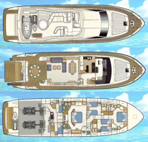 2004 Ferretti 880 zu verkaufen (photo 10)